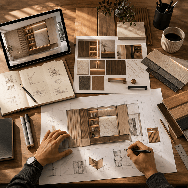 Mood Boarding & 3D Visualization