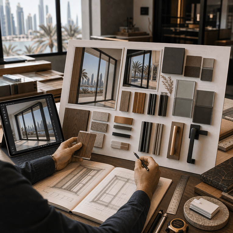Mood Boarding & 3D Visualization
