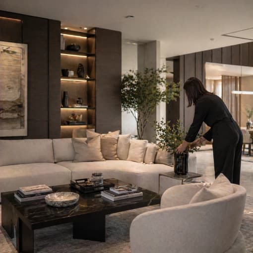 Interior Design, Final Decoration and Styling