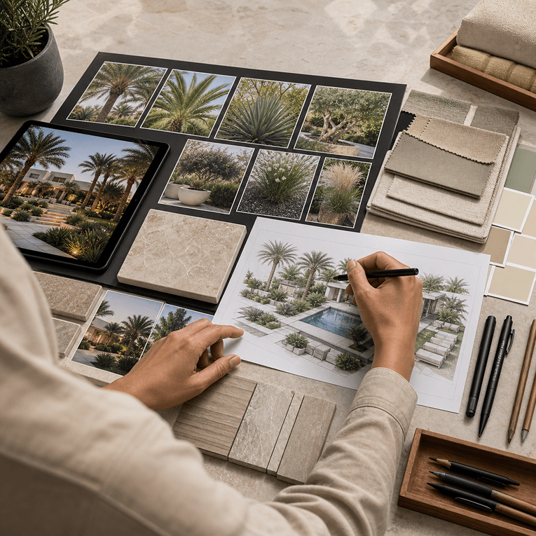 Mood Boarding and 3D Design