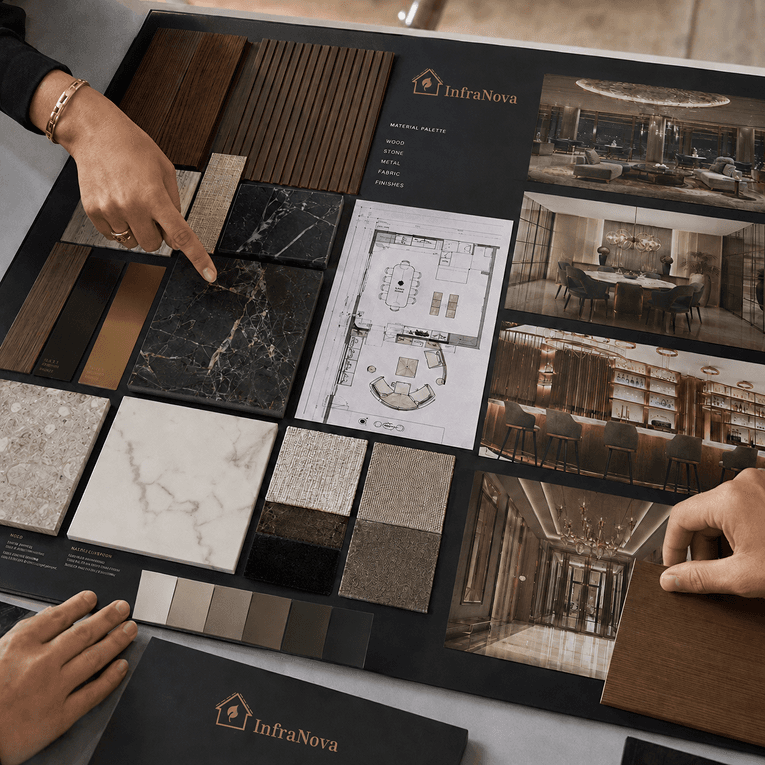 Mood Boarding and 3D Design