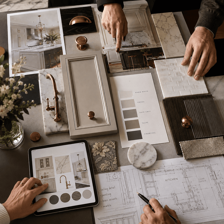 Mood Boarding and 3D Design