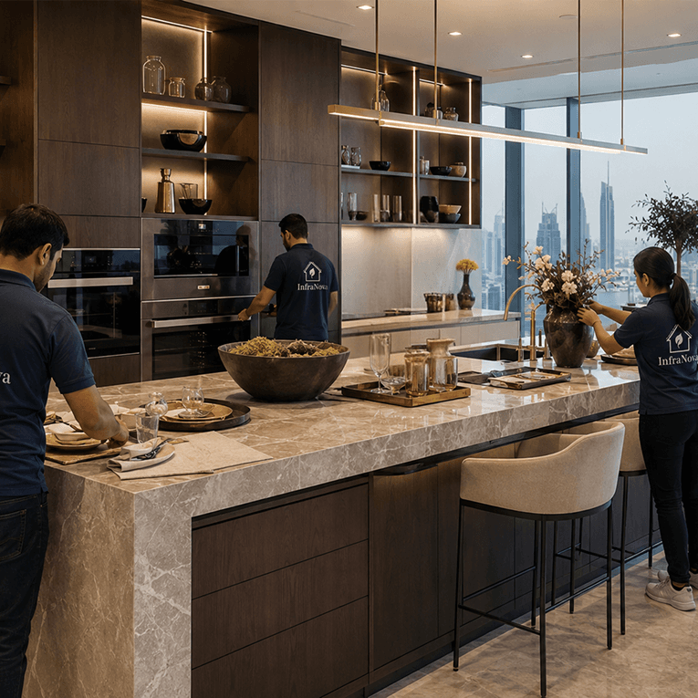 Interior Design, Final Decoration and Styling