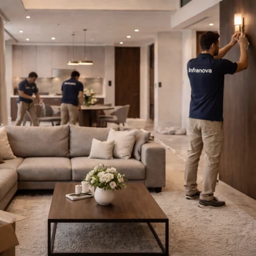 Interior Design, Final Decoration and Styling