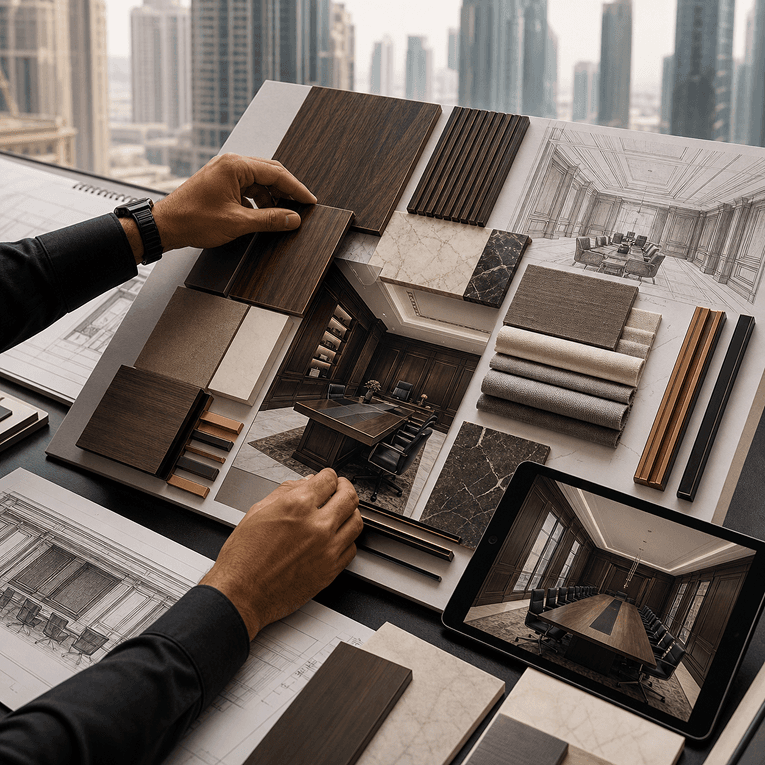 Mood Boarding & 3D Visualization