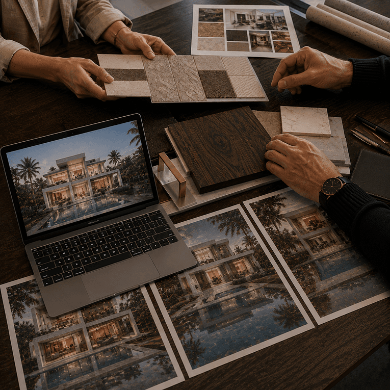 Mood Boarding and 3D Design
