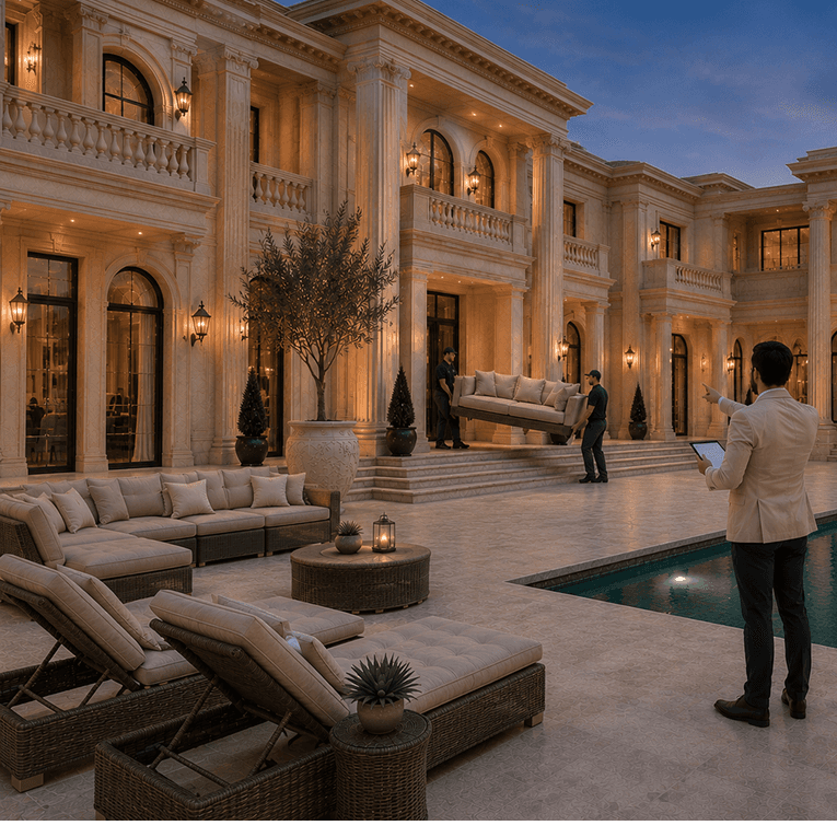 Interior Design, Final Decoration and Styling