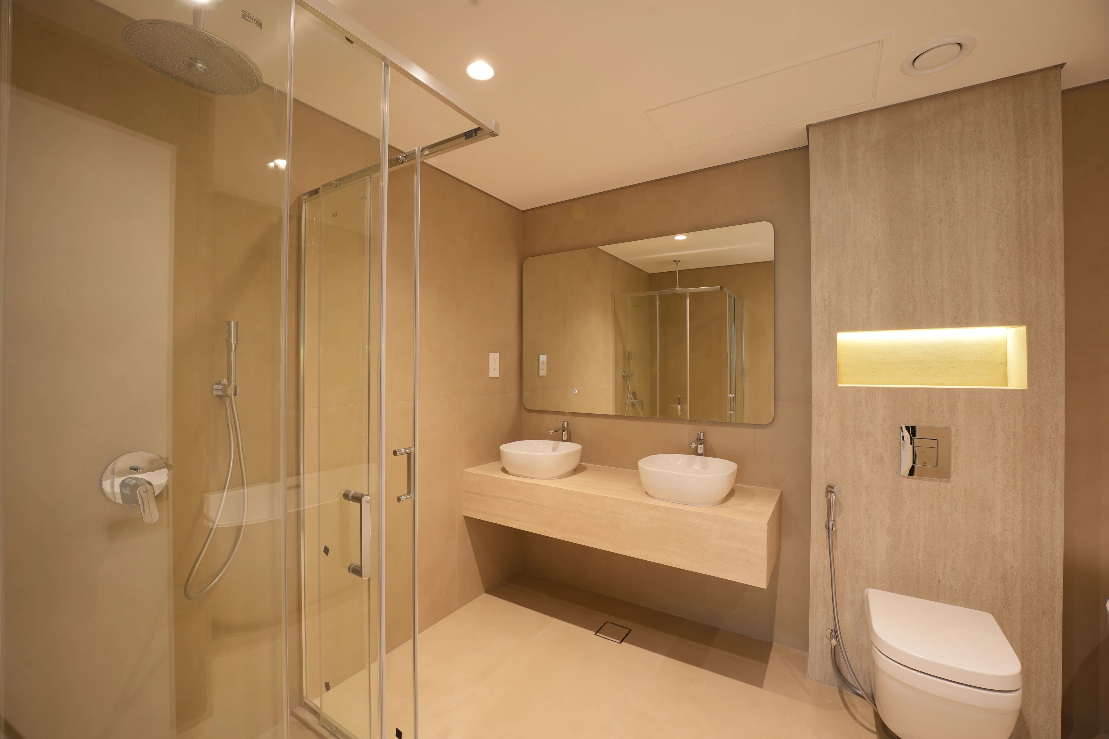 Modern bathroom fixtures by Grohe