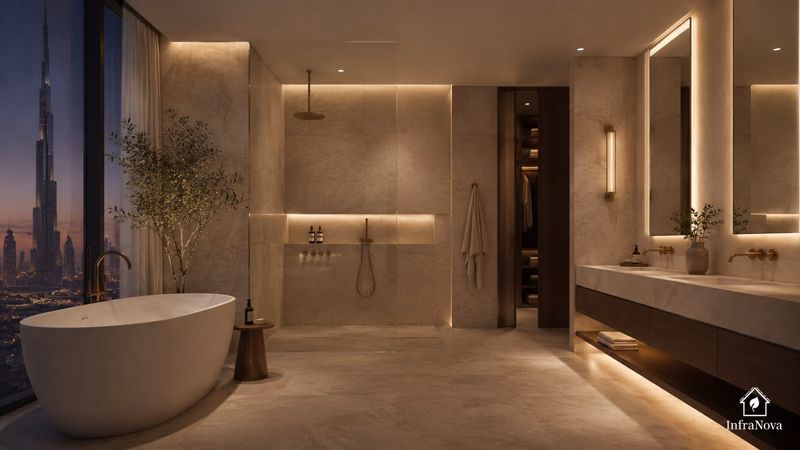 Luxury Dubai Bathroom Interior