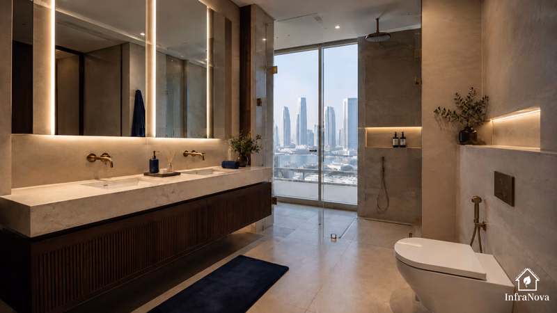 Luxury Dubai Bathroom Interior