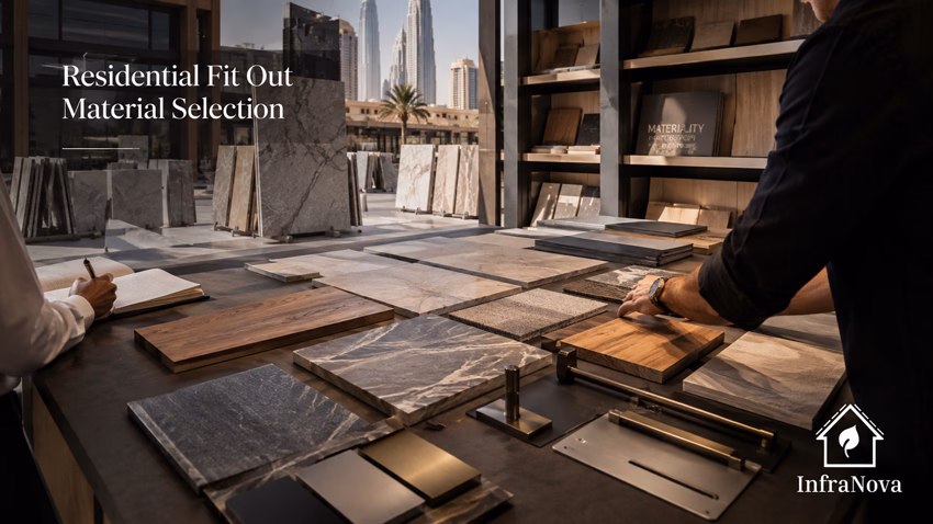 Residential Fit Out Material Selection