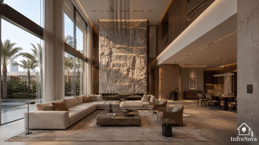 Invisible Smart Home Integration in a Dubai Villa