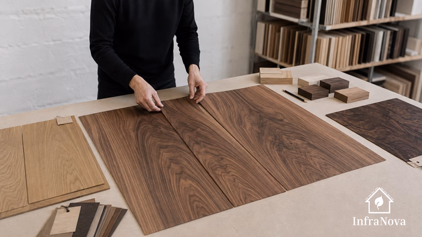Sequential Veneer Selection and Grain Matching