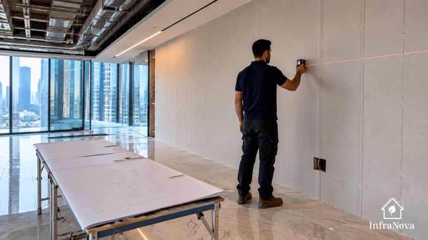 Laser Measurement and Joinery Templating on Site