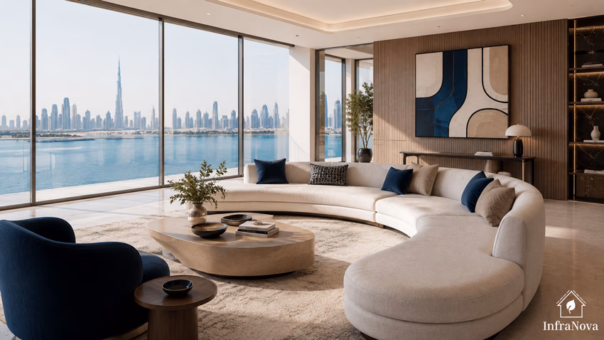 Statement Furniture In A Dubai Penthouse