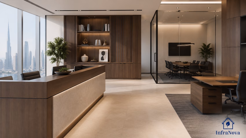 Bespoke Office Joinery Designed as One Workplace System